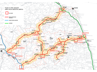 Progetto di area vasta Quadrilatero